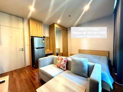 Condos for rent : Condo for rent : Noble Revolve Ratchada2 Studio  Nice decorated High floor Fully furnished near MRT Cultural Centre 13,500 baht only 🔥🔥🔥