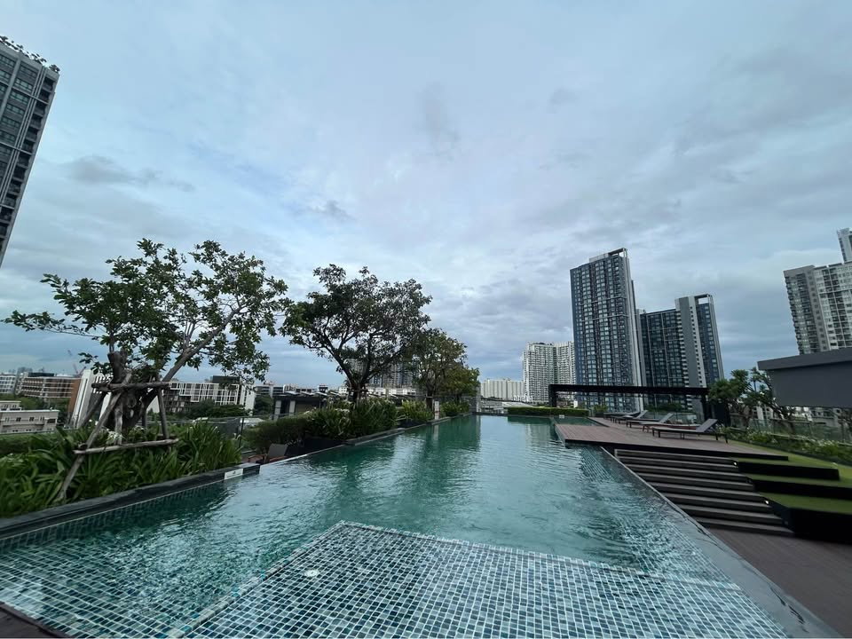 รูป 🟪🟦🟩🟨🟧  ให้เช่า The Base Park West Sukhumvit 77 **พร้อมอยู่** 🛎️🛎️ | 𝗟𝗶𝗻𝗲@: @𝗮𝘀𝘀𝗲𝘁𝘀𝗽𝗿𝗼 - รูปที่ 8/8