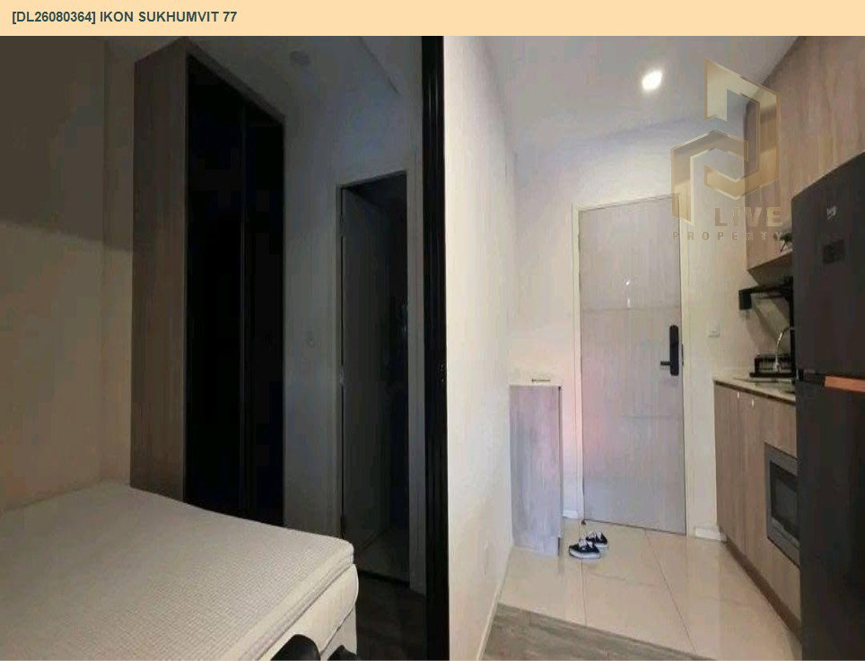 รูป DL26080364 ให้เช่าคอนโด ไอคอน สุขุมวิท 77 (IKON Sukhumvit 77) ใกล้ BTS อ่อนนุช พร้อมเข้าอยู่ โทรด่วน 0653619502 LineID @952jdxxk - รูปที่ 7/11