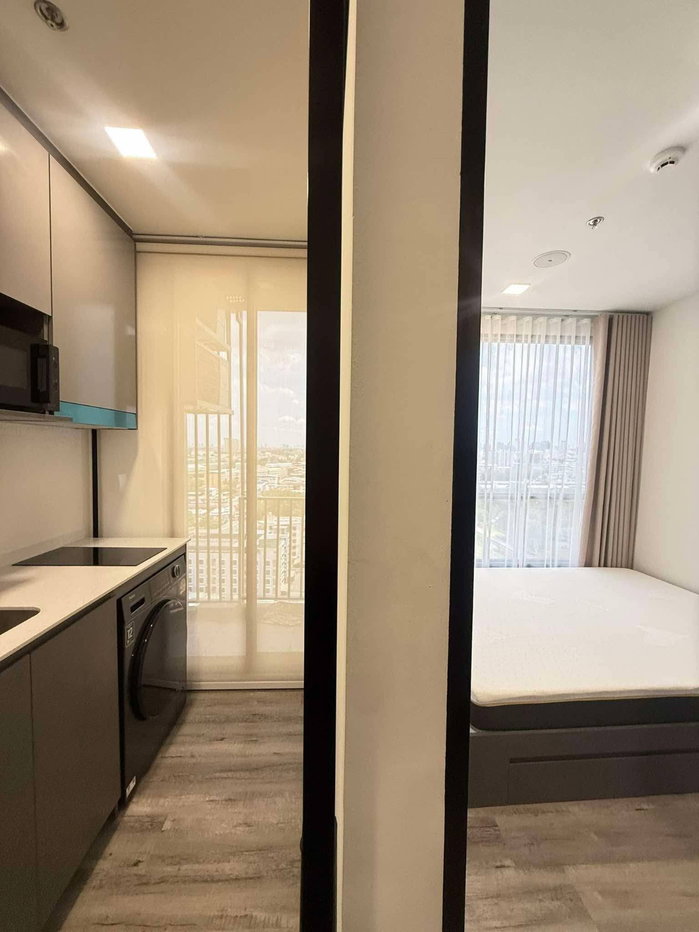 picture 🎈 #MT2608_058 🎈💥Urgent💥 Guaranteed availability! Click quickly before it's gone‼️ For Rent 1️⃣5️⃣k.🔥 Modiz Wall Condo Kaset-Sri Pathum - 1/8