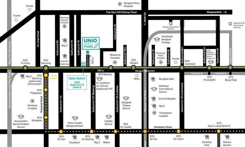 รูป UNIO SUKHUMVIT 72 PHASE 2 | ให้เช่าเพียง 8,500 บาท/เดือน! 🔥 🚆 ใกล้ BTS แบริ่ง | เดินทางสะดวก | รับผู้เช่าต่างชาติ | พร้อมอยู่ 15/8/69 - รูปที่ 17/17