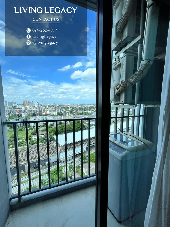 รูป T331IG เช่าด่วน! คอนโด Rich Park @ Triple Station 1 นอน 29 ตร.ม. ชั้น 22 พร้อมเฟอร์ฯ ครบ 14,000 บาท/เดือน | LINE: @livinglegacy - รูปที่ 9/9