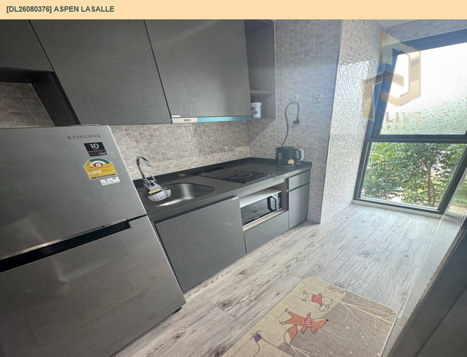 รูป DL26080376 ให้เช่าคอนโด เอสเพน ลาซาล เฟส เอ (Aspen Lasalle Phase A) ใกล้ MRT ศรีลาซาล พร้อมเข้าอยู่ โทรด่วน 0653619502 LineID @952jdxxk - รูปที่ 5/6