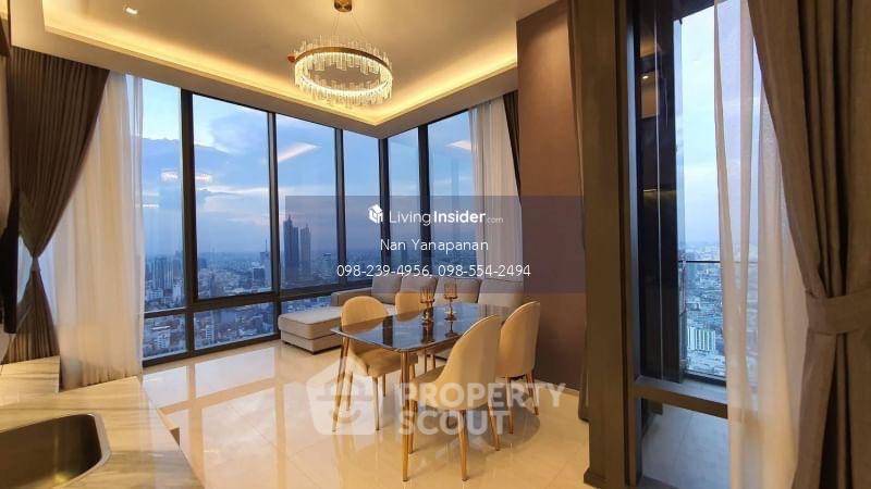 picture 45th-Floor 2-BR Ashton Silom, 300m To BTS Chong Nonsi (ID 3155798) - 18/26