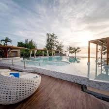 รูป ขายคอนโด Carapace Hua Hin : คาราเพซ หัวหิน , ห้องพักระดับ Deluxe Sea View 2 ห้องนอน ชั้น5 ระเบียงวิวทะเลและสวนน้ำ - รูปที่ 15/17