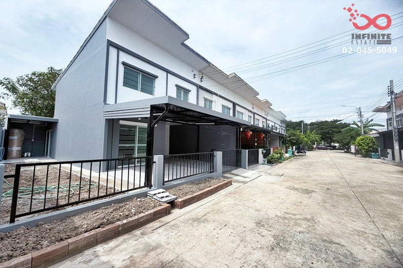 รูป ขายทาวน์เฮาส์ 25 ตร.ว. หลังริม หมู่บ้านไลโอ บลิสซ์ กาญจนาภิเษก - วัดลาดปลาดุก บางใหญ่ ใกล้รถไฟฟ้าสายสีม่วง - รูปที่ 1/11