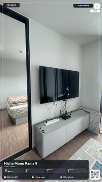TJJ9YQ Rent Now: Niche Mono Rama 9 | 35 sq.m. | 1 Bed/1 Bath | 15,000 THB/mo | LINE: @livinglegacy