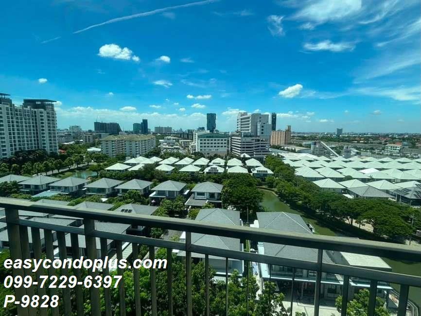 รูป 🏷️ P-9828 | The Parkland Srinakarin Lakeside : ห้องกว้าง วิวสวยคุ้มค่า! ใกล้ MRT ศรีลาซาล 9,000 บ. | Line ID: @easycondoplus | 099-229-6397 - รูปที่ 9/9