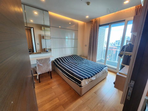 🚩 For Rent Condo THE ADDRESS ASOKE Building 1, Floor 42,1 bed room, Room size 46.00 sqm