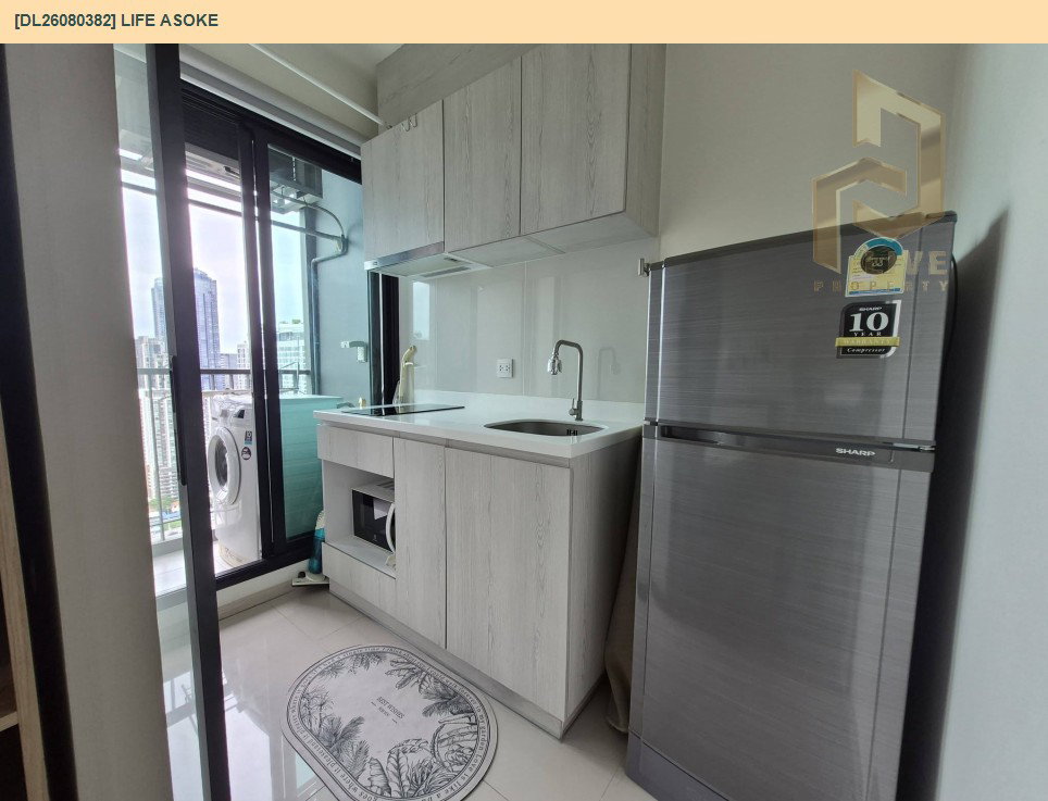 รูป DL26080382 ขายคอนโด ไลฟ์ อโศก (Life Asoke) ใกล้ MRT เพชรบุรี พร้อมเข้าอยู่ โทรด่วน 0653619502 LineID @952jdxxk - รูปที่ 5/7
