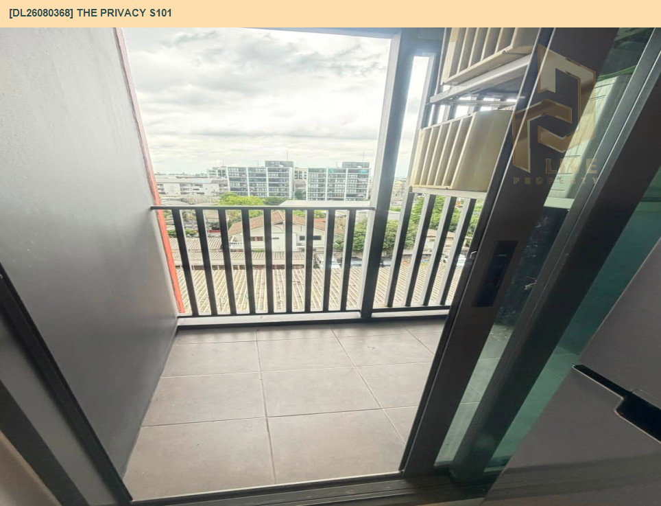 รูป DL26080368 ให้เช่าคอนโด เดอะ ไพรเวซี่ เอส 101 (THE PRIVACY S101) ใกล้ BTS ปุณณวิถี พร้อมเข้าอยู่ โทรด่วน 0653619502 LineID @952jdxxk - รูปที่ 6/9