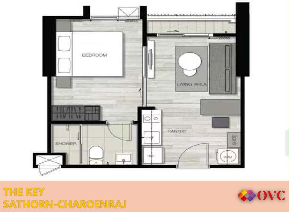 picture For Sale! @The Key Sathorn-Charoenraj - 6/6