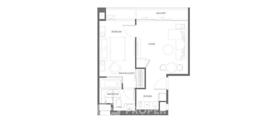 picture Pet-Friendly 1-BR At The Strand Thonglor, 100m To BTS Thong Lor (ID 3180277) - 11/11