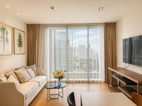 1ห้องนอน 58ตร.ม. คอนโดหรูใจกลางทองหล่อ ราคาดีที่สุดในตึก 49,000บาท