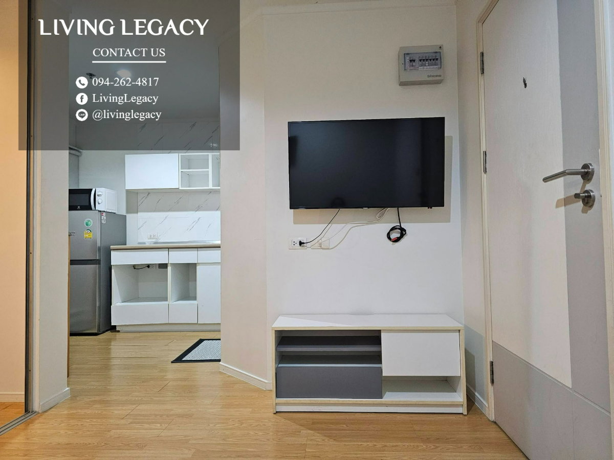 รูป TJJG11 เช่าด่วน คอนโด Lumpini Place Srinakarin - Huamark Station 26 ตร.ม. | 1 นอน 1 น้ำ | ชั้น 6 | 10,500 บาท/เดือน | LINE: @livinglegacy - รูปที่ 4/8