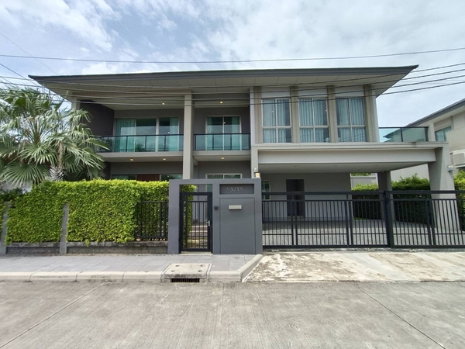รูป ให้เช่าบ้านเดี่ยว The Palm บางนา-วงแหวน หลังมุม ซอยแรกส่วนตัว 5 นอน เฟอร์ครบ พร้อมเข้าอยู่ - รูปที่ 1/13