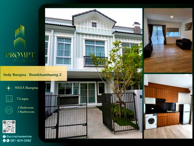 Houses for rent Bangkok : IJ04539 - Indy Bangna - Ramkhamhaeng 2 : MegaBangna