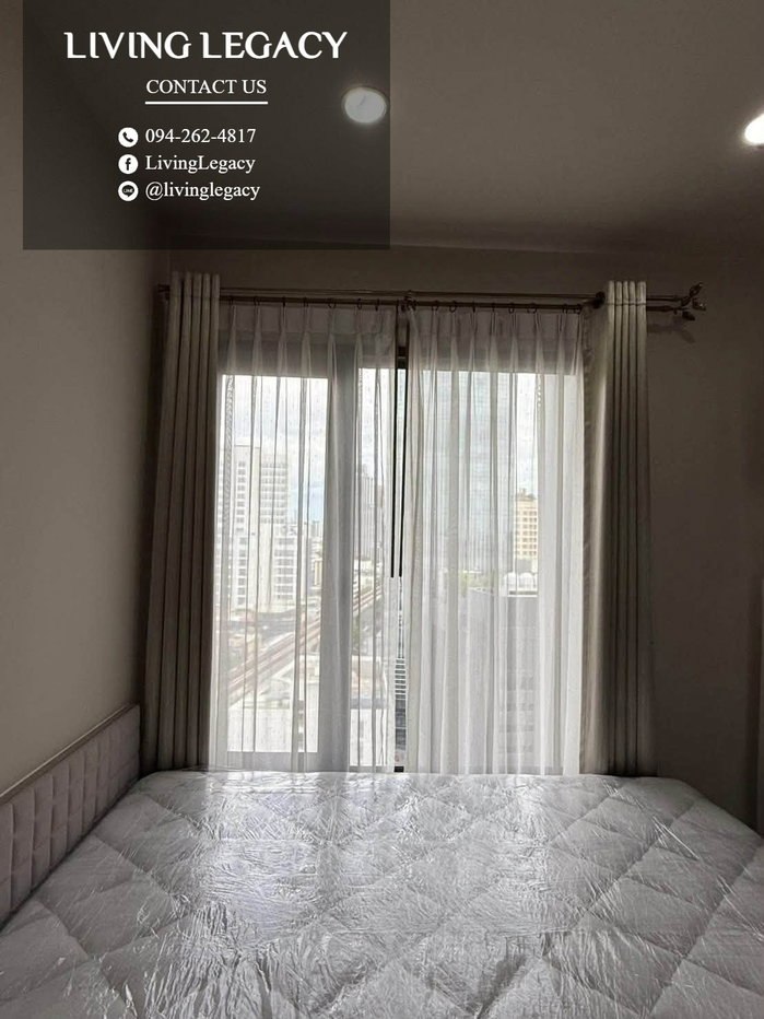 รูป TJJRKQ เช่าด่วน Onyx by Sansiri 31 ตร.ม. | ชั้น 15 | 1 นอน 1 น้ำ | 16,500 บาท/เดือน | LINE: @livinglegacy - รูปที่ 3/8