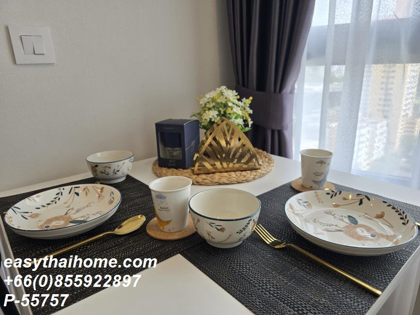 รูป P-55757 ให้เช่า ไลฟ์ พระราม 4 - อโศก | ห้องสตูดิโอ | วิวเมือง | ใกล้ MRT | พร้อมเข้าอยู่ 📞 Line ID: @easythaihome | 085-592-2897 - รูปที่ 5/20