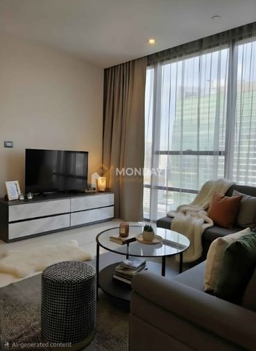 1-bed condo for rent, 62 sqm, The Bangkok Sathon