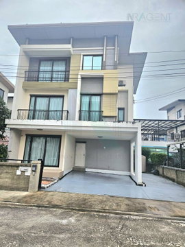 📌 ให้เช่าบ้านเดี่ยว 3 ชั้น โกลเด้น เพรสทีจ วัชรพล-สุขาภิบาล 5 5 ห้องนอน 4 ห้องน้ำ