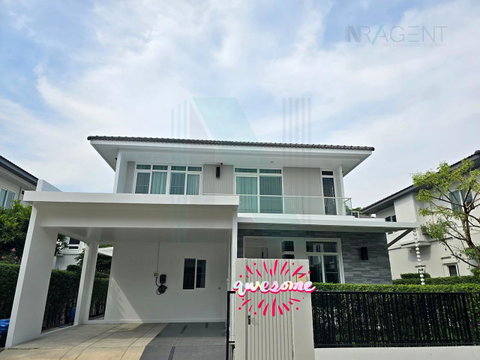 📌 ให้เช่าบ้านเดี่ยว 2 ชั้น มัณฑนา 2 บางนา กม.7 4 ห้องนอน 4 ห้องน้ำ