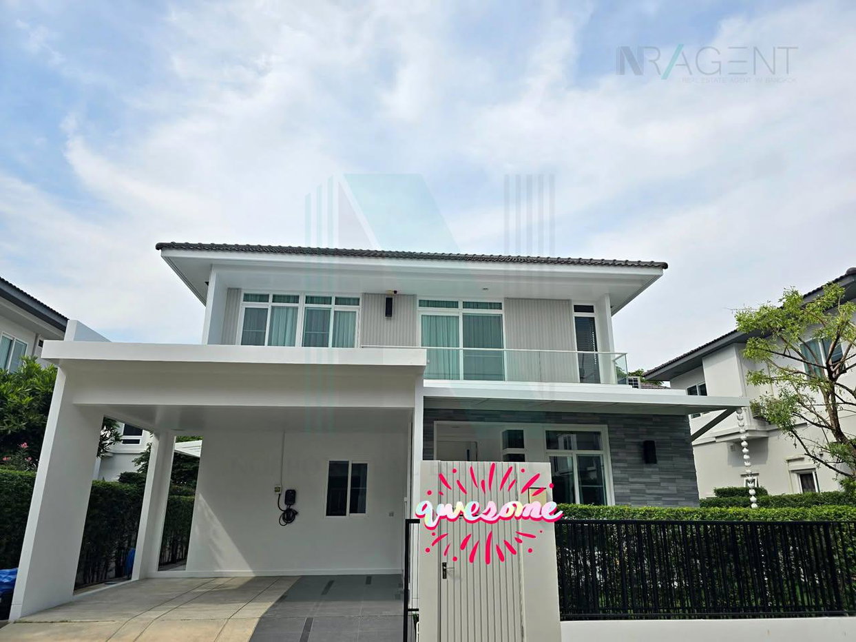 รูป 📌 ให้เช่าบ้านเดี่ยว 2 ชั้น มัณฑนา 2 บางนา กม.7 4 ห้องนอน 4 ห้องน้ำ - รูปที่ 1/8