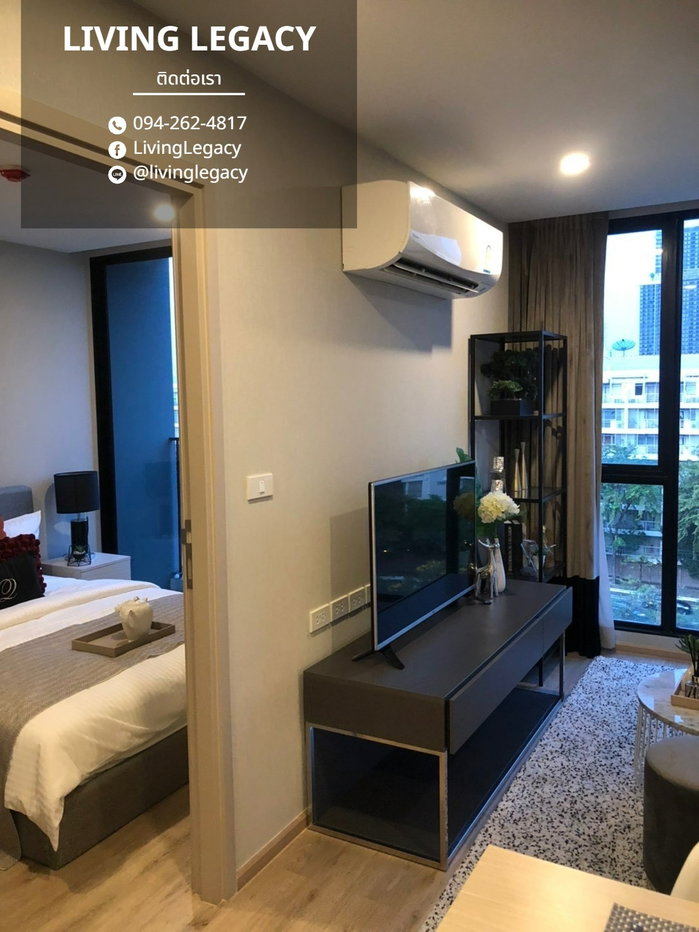 รูป TJFKTG เช่าด่วน คอนโด Serio Sukhumvit 50 32 ตร.ม. | ชั้น 8 | 1 นอน 1 น้ำ | 19,000 บาท/เดือน | LINE: @livinglegacy - รูปที่ 5/9