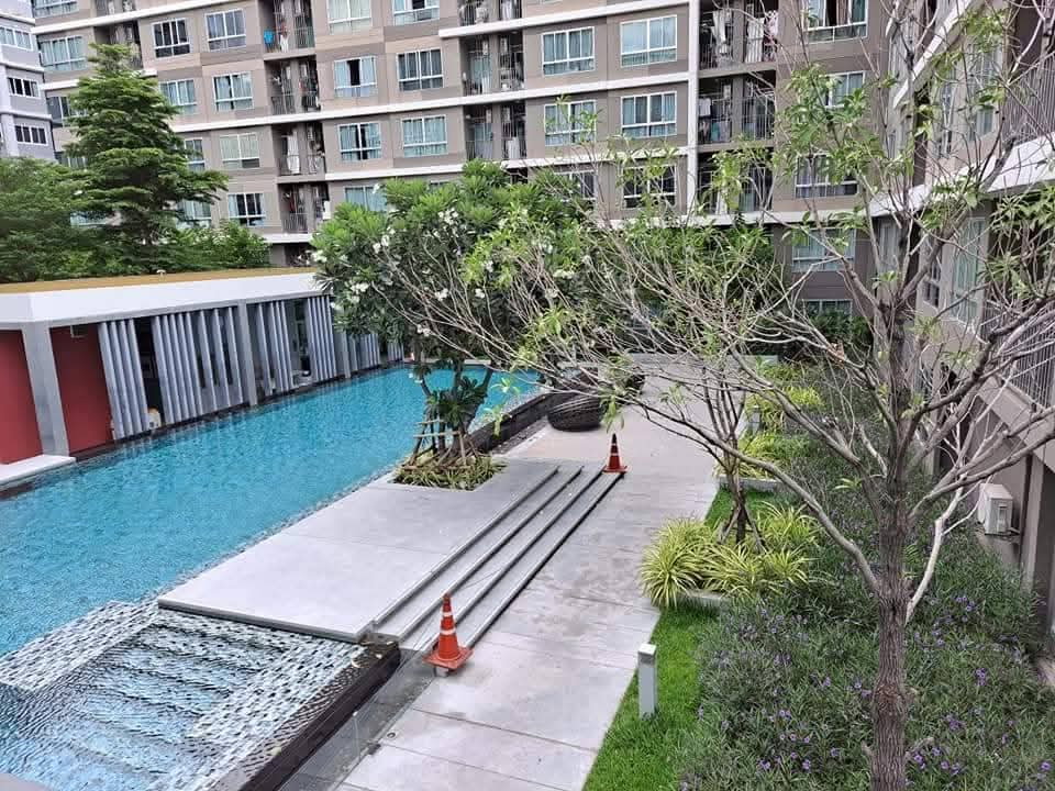 รูป ให้เช่าคอนโด D Condo สุขุมวิท 109 ห้องกว้างอยู่สบาย เฟอร์ฯครบพร้อมอยู่ ทำเลดีเดินทางสะดวก ใกล้รถไฟฟ้า BTS แบริ่ง - รูปที่ 9/15