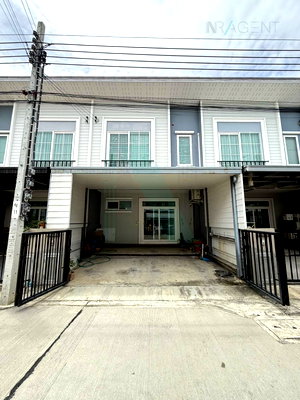 Townhouses for sale Rajapruk University : 📌 For Sell Town house CASA WATERSIDE RAMA 5 2-story 3 bedroom 2 bathroom