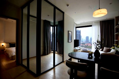 Condos for rent : 🔺 For Rent Condo ASHTON ASOKE - RAMA 9 Building 1, Floor 27,1 BED PLUS, Room size 47 sqm