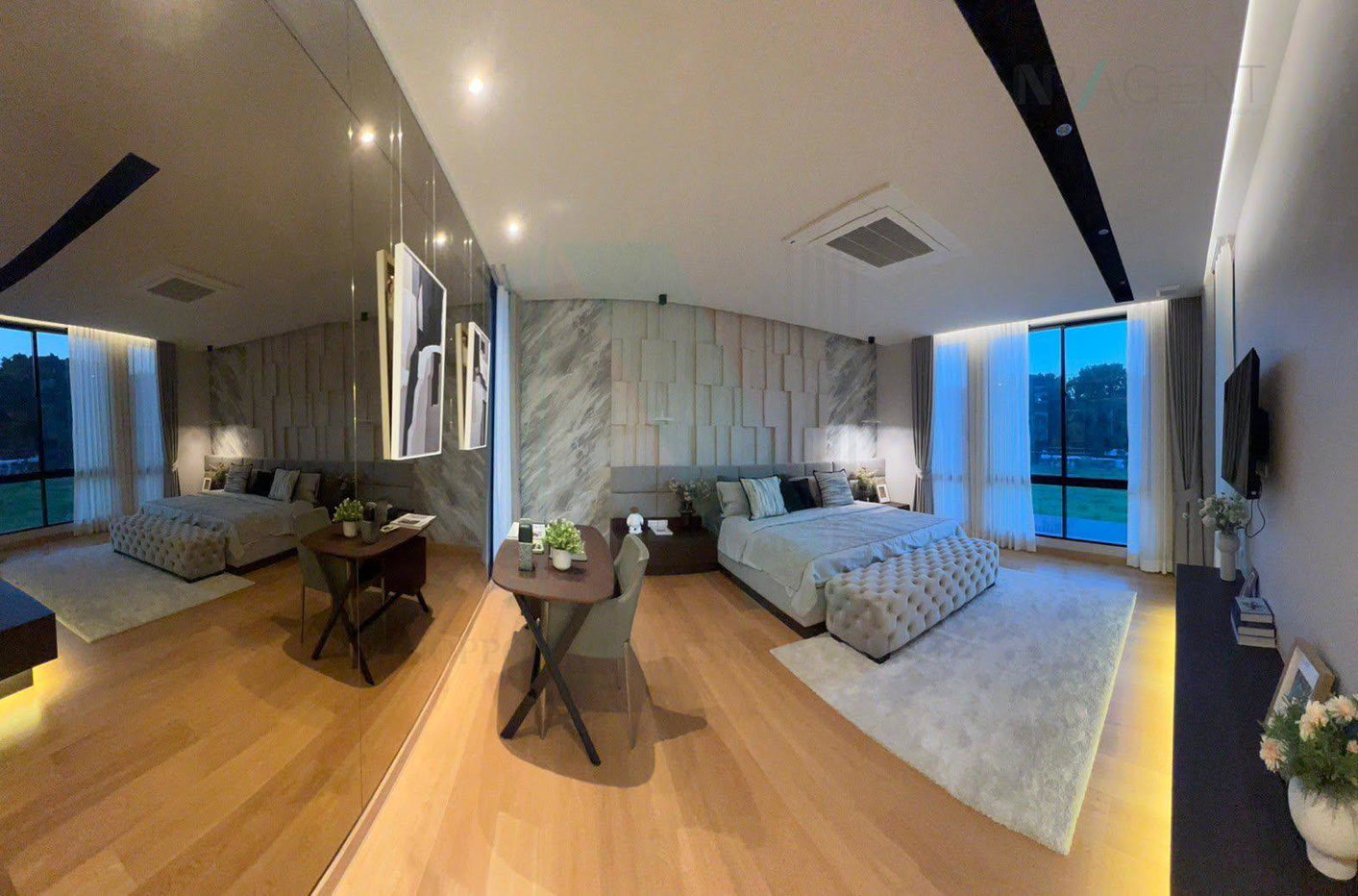 รูป 📌 ให้เช่าบ้านเดี่ยว 3 ชั้น เดอะ มาสเตอร์ สุขุมวิท - อ่อนนุช 4 ห้องนอน 6 ห้องน้ำ - รูปที่ 6/8