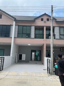 🏡 [FOR RENT] ทาวน์โฮม 2 ชั้นให้เช่า พร้อมเข้าอยู่! โครงการหมู่บ้านนราเลคเอ็กซ์คลูซีฟ🏡14000/เดือน ทักไลน์ @802dkhwu ตอบเร็ว