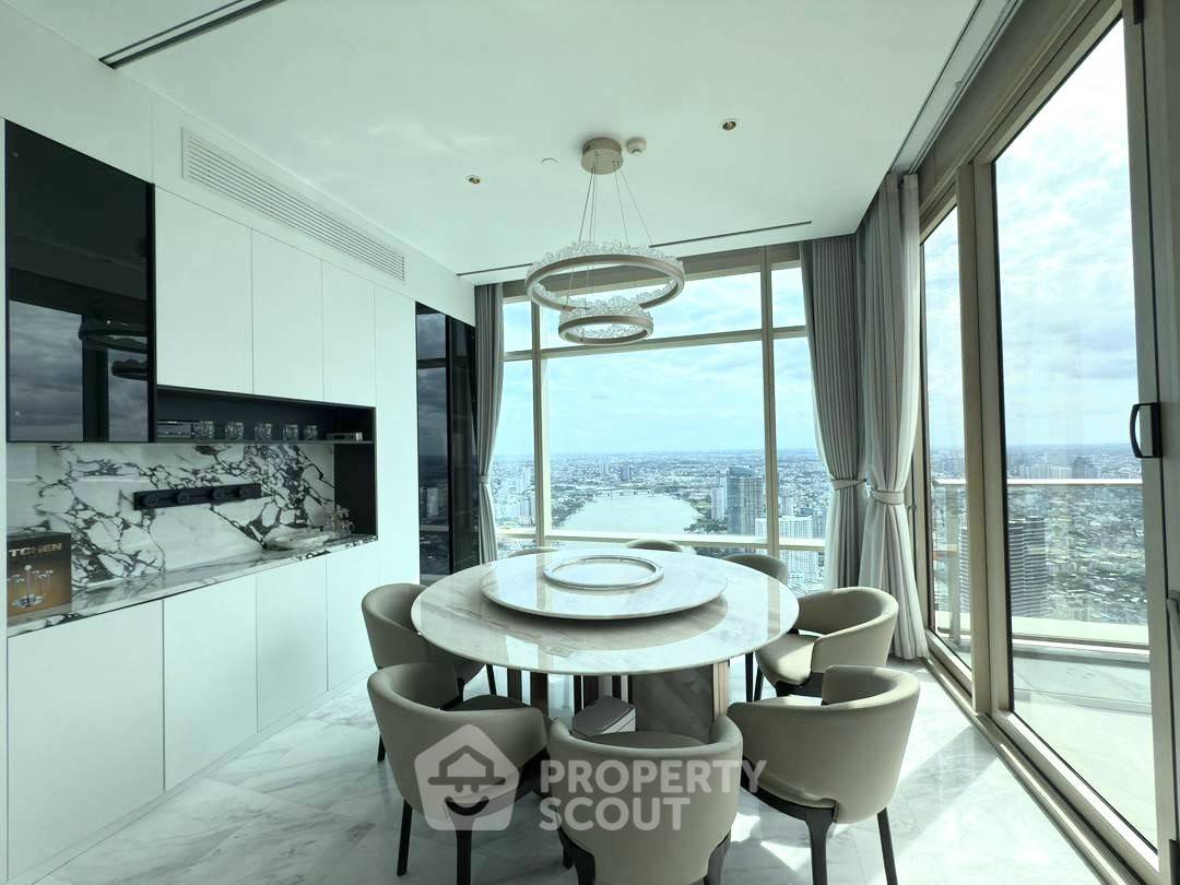 รูป คอนโด 4 ห้องนอน 360 ตร.ม. ชั้น 50 เลี้ยงสัตว์ได้ Four Seasons Private Residences Bangkok ใกล้ BTS สะพานตากสิน (ID 3182103) - รูปที่ 7/19