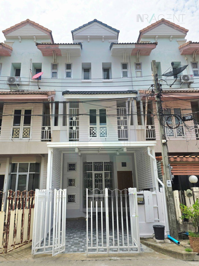 รูป 📌 ขายทาวน์เฮาส์ โครงการ บ้านริมสวน ดอนเมือง 3 ชั้น 3 ห้องนอน 3 ห้องน้ำ - รูปที่ 1/8