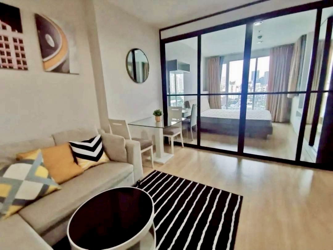 รูป ให้เช่า Condo Life @ Ladprao 18) | ห้อง 40 ตรม. 1 นั่งเล่น 1 ห้องนอน 1 น้ำ ครัวปิด | เช่าเพียง 16k🔥 - รูปที่ 1/12