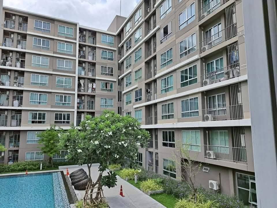รูป ให้เช่าคอนโด D Condo สุขุมวิท 109 ห้องกว้างอยู่สบาย เฟอร์ฯครบพร้อมอยู่ ทำเลดีเดินทางสะดวก ใกล้รถไฟฟ้า BTS แบริ่ง - รูปที่ 8/15