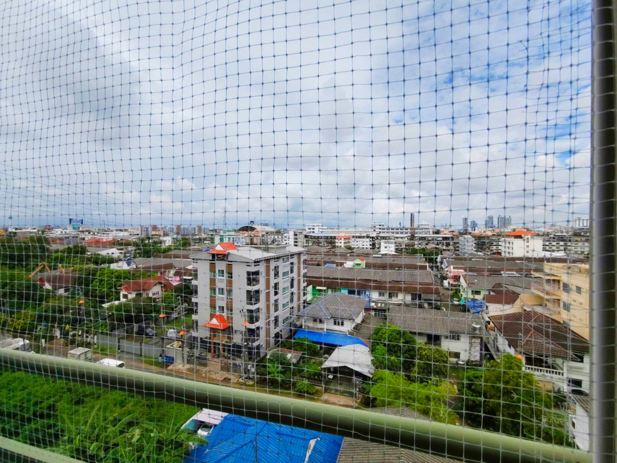 รูป ขายคอนโด ลุมพินี มิกซ์ เทพารักษ์ ขายต่ำกว่าราคาประเมิน, ใกล้รถไฟฟ้าสายสีเหลือง ศรีเทพา ขนาด 23 ตร.ม. ชั้น 8 อาคาร A3 แถมเฟอร์ฯพร้อมอยู่ได้เลย - รูปที่ 11/16