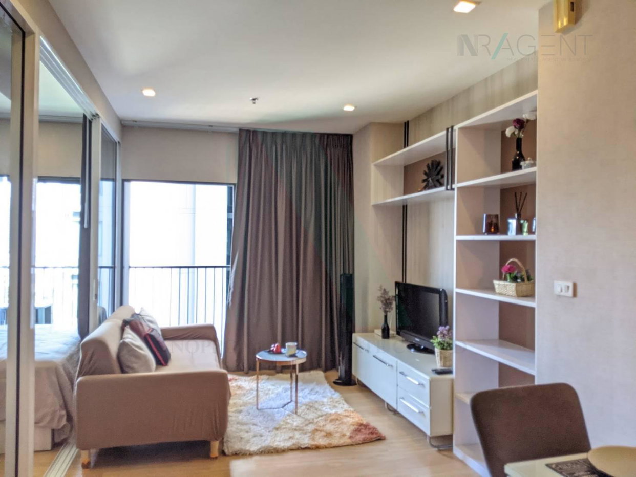 รูป ให้เช่าคอนโด โนเบิล รีมิกซ์ สุขุมวิท 36 อาคาร A ชั้น 11 1 ห้องนอน ขนาด 38.00 ตรม ใกล้ Makro Food Service ทองหล่อ 9 - รูปที่ 1/8
