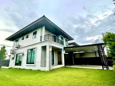 Houses for rent Anya Thani Industrial Estate (Gemopolis) : 📌 For Rent 2-story House SETTHASIRI PATTANAKARN 4 bedroom 3 bathroom
