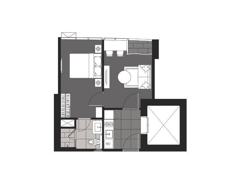 รูป คอนโด 1 ห้องนอน เลี้ยงสัตว์ได้ AESTIQ Thonglor ขนาด 35 ตร.ม. (ID 3182128) - รูปที่ 13/17