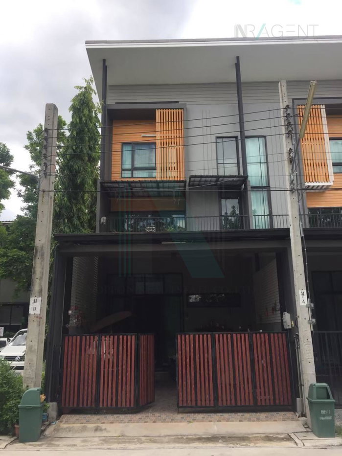รูป 📌 ให้เช่าทาวน์เฮาส์ 3 ชั้น อีโคสเปซ เกษตร-นวมินทร์ 3 ห้องนอน 3 ห้องน้ำ - รูปที่ 1/8