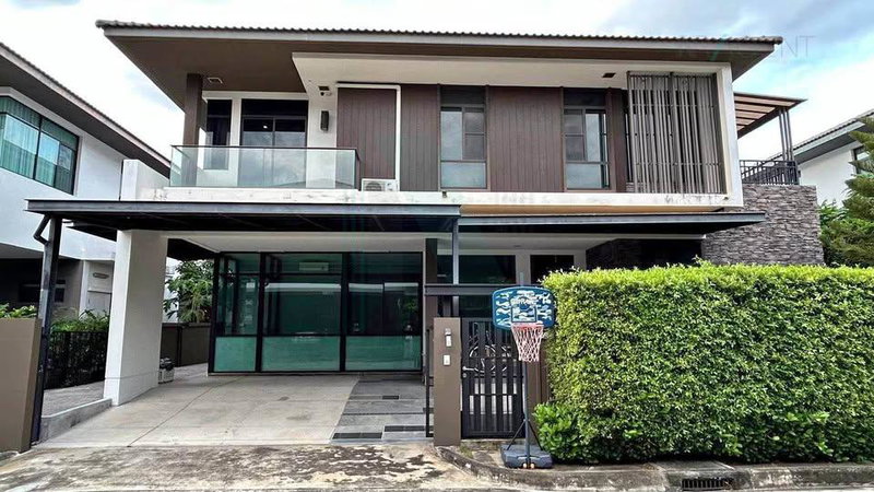 บ้านเดี่ยวให้เช่า : 📌 ให้เช่าบ้านเดี่ยว 2 ชั้น มัณฑนา อ่อนนุช - วงแหวน 3 4 ห้องนอน 3 ห้องน้ำ