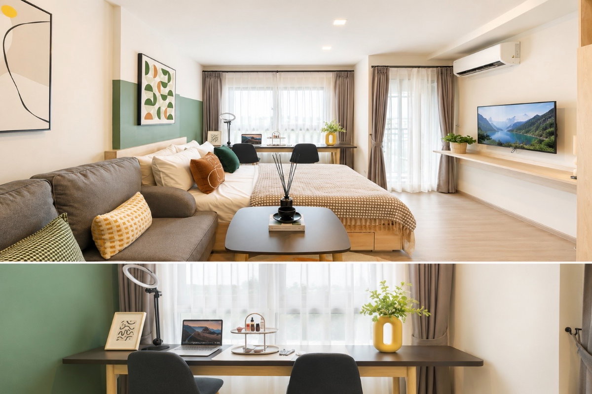 รูป ด่วน ! ห้องสวย ราคาดี ใจกลางเมือง ที่ The Base Downtown ขอนแก่น เริ่มเพียง 1.65 ลบ. - รูปที่ 1/14