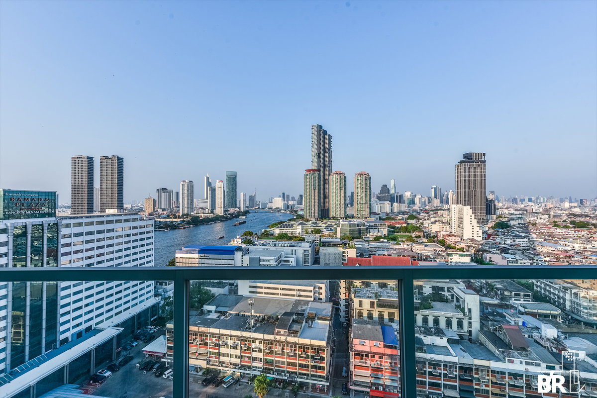 รูป เช่าคอนโด 💎 Menam Residences 2นอน 65ตร.ม. 45k 💎 ห้องสวย เฟอร์ครบ ใกล้ BTS สะพานตากสิน  - รูปที่ 5/12