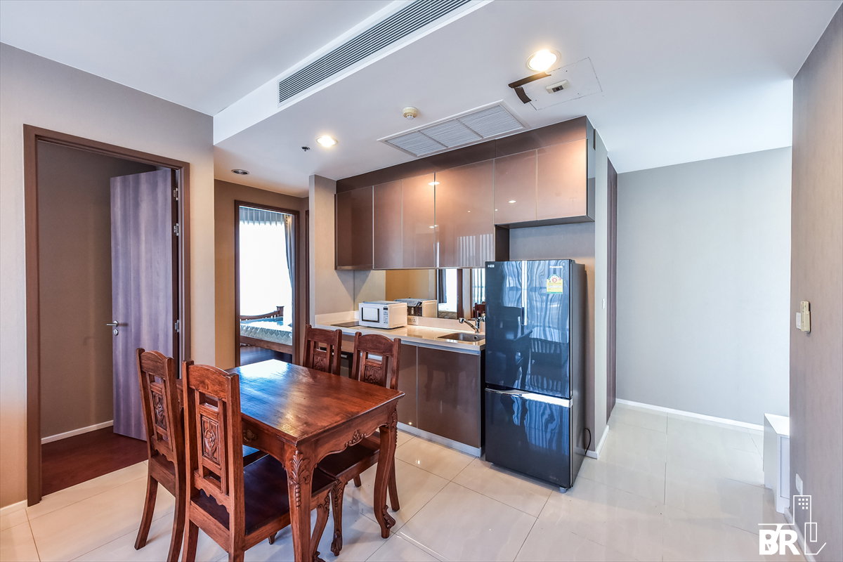รูป เช่าคอนโด 💎 Menam Residences 2นอน 65ตร.ม. 45k 💎 ห้องสวย เฟอร์ครบ ใกล้ BTS สะพานตากสิน  - รูปที่ 10/12
