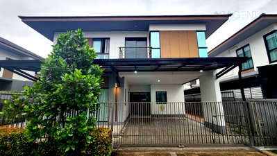 Houses for rent Anya Thani Industrial Estate (Gemopolis) : 📌 For Rent 2-story House BAAN LUMPINI SUANLUANG RAMA 9 6 bedroom 5 bathroom
