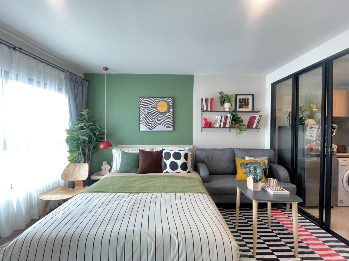 picture 🔥 Don’t Miss Out! Fully Furnished 23.5 sq.m. – Only One Unit Available | THE BASE Downtown Khon Kaen - 6/10