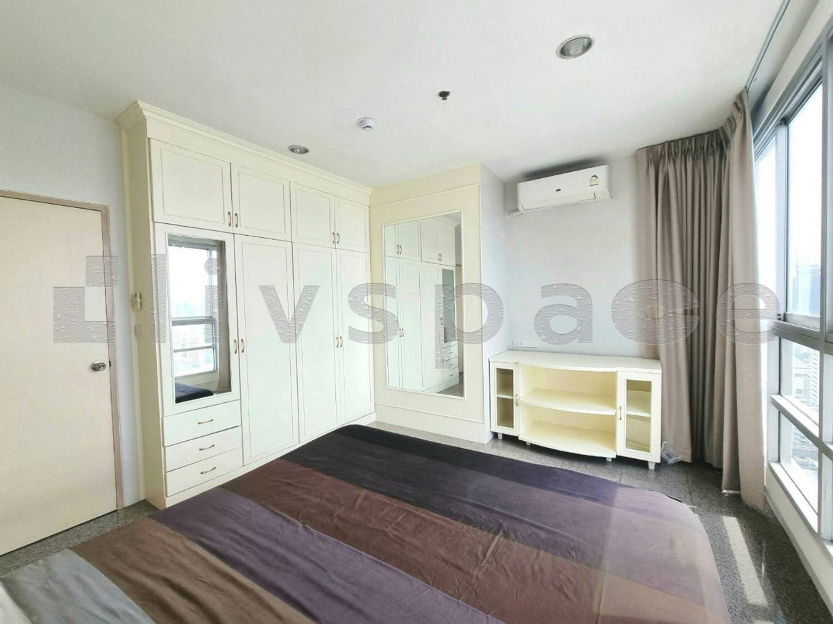 รูป ▚ L0SC06ツ ให้เช่า: Pathumwan Resort 2 Bed 1 Bath 49.25ตร.ม. รีโนเวทใหม่ทั้งห้อง พญาไท✨ - รูปที่ 2/11