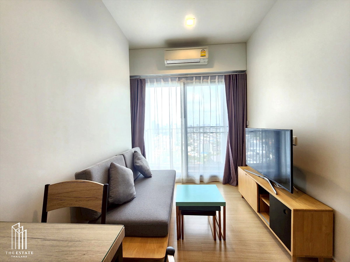 รูป For rent Whizdom Connect ใกล้ BTS ปุณณวิถี แต่งครบพร้อมเฟอร์ @17,000 Baht - รูปที่ 10/12
